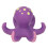 Detachable Octopus Bath Toy - 16x16x10cm, 5 Rings 12