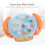 3D Maze Puzzle Game - Orange Plastic Brain Teaser 5