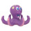 Detachable Octopus Bath Toy - 16x16x10cm, 5 Rings 1