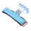 Blue Silicone Finger Exerciser 20 x 5 cm Hand Grip 12