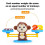 Monkey Balance Math Game - Plastic Toy for Kids 5