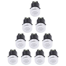 10X Car Engine Start Stop Button for 2008-2016 Sharan 2011-2016 7N 5N0959839 5N0 959 839