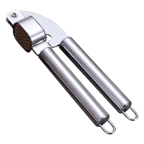 Garlic Press: Stainless Steel, Plastic Handle 1