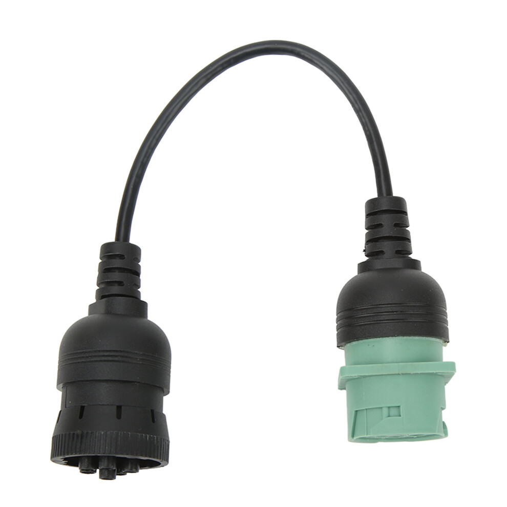 9P J1939 To 6P J1708 Diagnostic Cable Abs High Flex Universal For Trucks 6951388169046