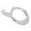 Front Bumper Fog Light Bezel for 208 2012‑2018 ABS Chrome Right Side 12