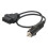 OBD2 to Cigarette Lighter Adapter Cable Auto Emergency Power Memory Saver 1