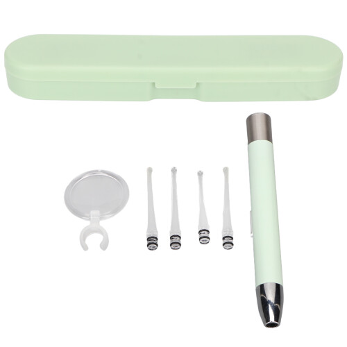 LED Ear Checking Penlight with 4 Tips, 300mAh, Green 1