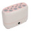 Asciugapennelli per trucco, 12 pezzi, USB 10 W, ABS e silicone 16