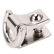 20 Stk. D-Ring-Niete 15x8.5mm Zinklegierung Eisen Silber
