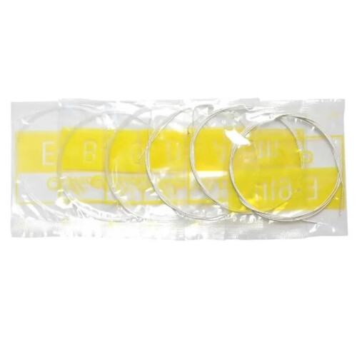 6Pcs Nylon Clear Finish Guitar Strings - Professional Classic Replacement 1