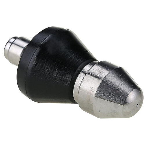 Rotary Pipe Cleaning Nozzle, 3/8 External Thread, One-in-Three-Out Design for Powerful Dredging, Sewer Drain Unblocking Tool 1