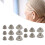 Professional Silicone Open Domes for Hearing Aids - Single Layer Replacement Earplugs 15