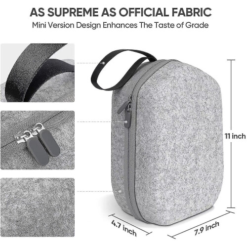 Hard Carrying Case Compatible with Meta Quest 2, Sturdy Protective Shell with Large Storage Capacity 2