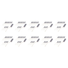 100Pcs Carbon Brushes Motor Carbon Brushes for  Drum Type Washing Machine Parts 5X13.5X40mm