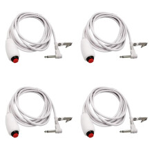 4X Nurse Call Cable 6.35mm  Nurse Call Device Emergency Call Cable with Push Button