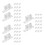 60Ensembles Loqueteaux Universels Transparent Pour 5