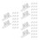 60Ensembles Loqueteaux Universels Transparent Pour 6