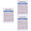 3Pcs Multi Note Decals Guitar Chord Practice Durable for Learner Use 7