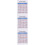3Pcs Multi Note Decals Guitar Chord Practice Durable for Learner Use 9
