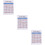 3Pcs Multi Note Decals Guitar Chord Practice Durable for Learner Use 10