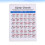 3Pcs Multi Note Decals Guitar Chord Practice Durable for Learner Use 11