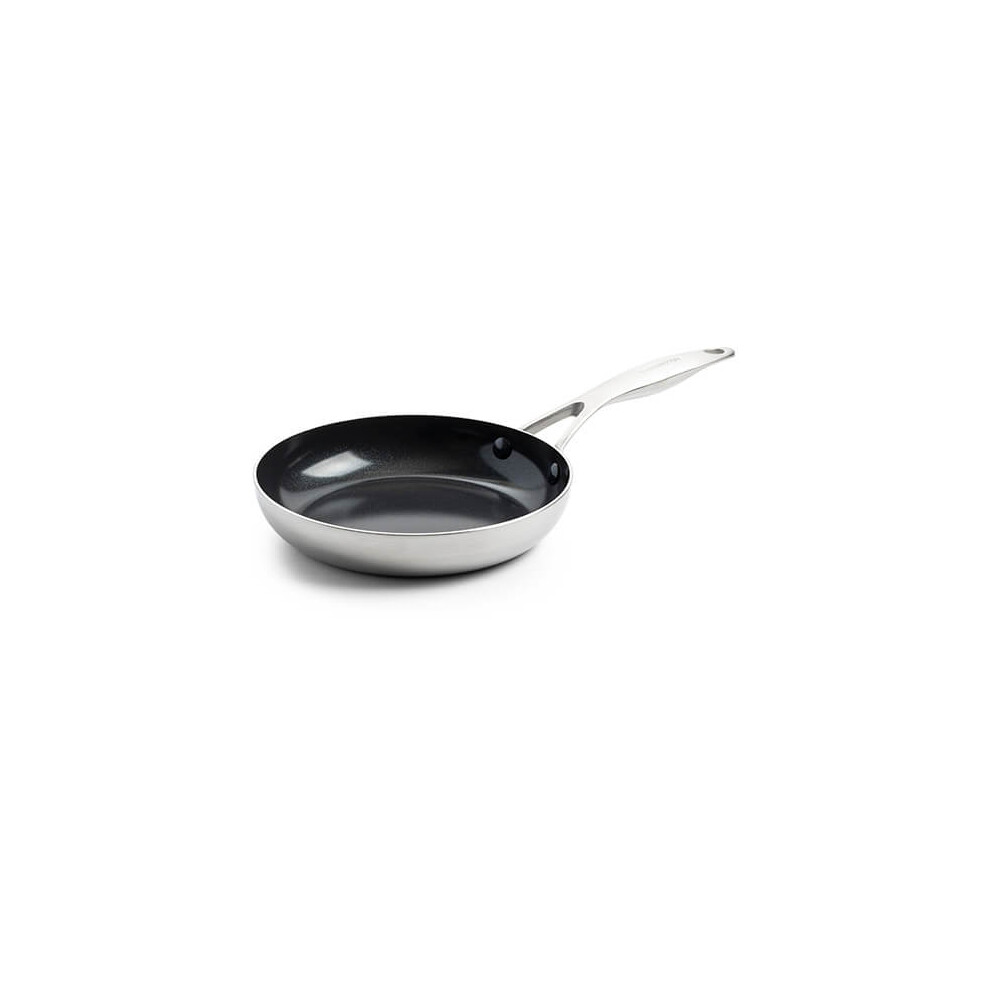Greenpan Geneva 3-Ply Stainless Steel Non-Stick 20Cm Frypan