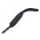 Small Black Plastic Cotton Guitar String Mute Damper 185mm Adjustable Belt 1