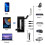 Bluetooth Audio Receiver Compatible with Home Stereo, Bluetooth 5.2 DAC with USB Playback Optical Input, Remote Control 5