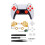 Wireless Controller Modification Kit with DIY Tools for Customisable Gamepad - LED Light Board, Buttons, Caps Installation Tools 3