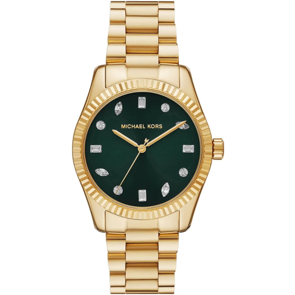 Michael Kors Mk7449 Lexington Pavé Ladies Watch Gold