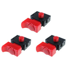 3PCS FA2-6/1BEK 250V 6A 5E4 Lock Power Tool Electric Drill Trigger Electric Tool Fittings