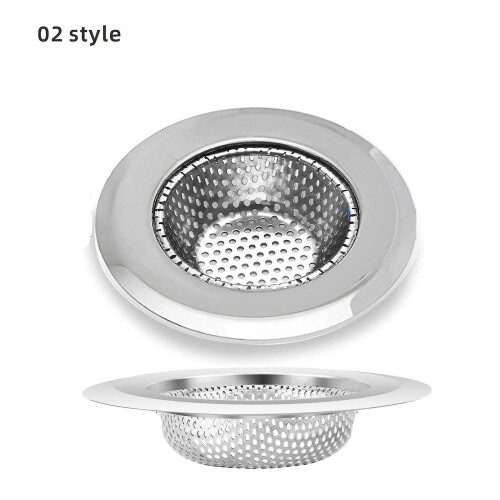 Stainless Steel Sink Strainer, Durable Rust-Resistant Kitchen Drain Filter for Models A/B/C/D/E/F 1