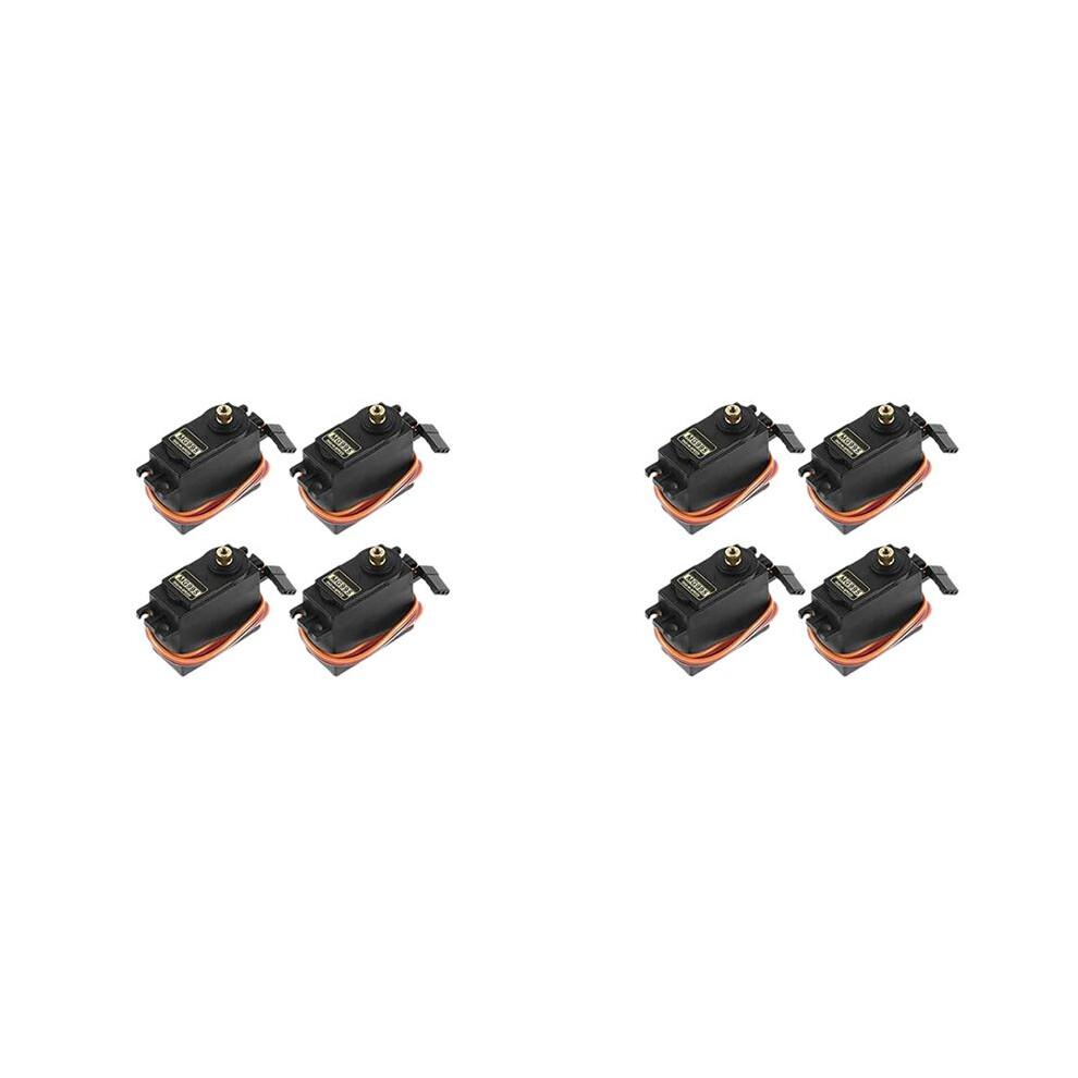 8Pcs Servo Motor For Mg995 Control Angle180 Metal Gear Servo 20Kg High Speed Torque Servo Motor For Car Robot 6033646967653