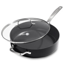 GreenPan Copenhagen Aluminium Non-Stick 28cm Saute Pan with Lid