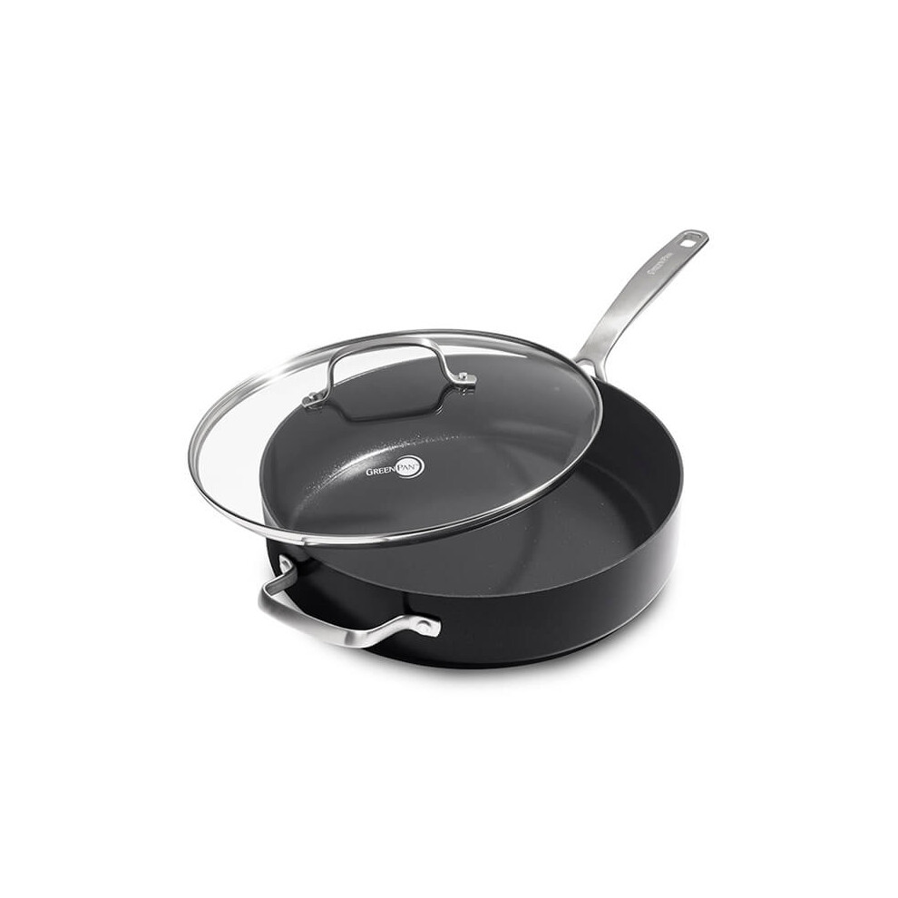 Greenpan Copenhagen Aluminium Non-Stick 28Cm Saute Pan With Lid