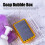 Multifunction Soap Bubble Box 2 in 1, Keep Dry, PP Material 12