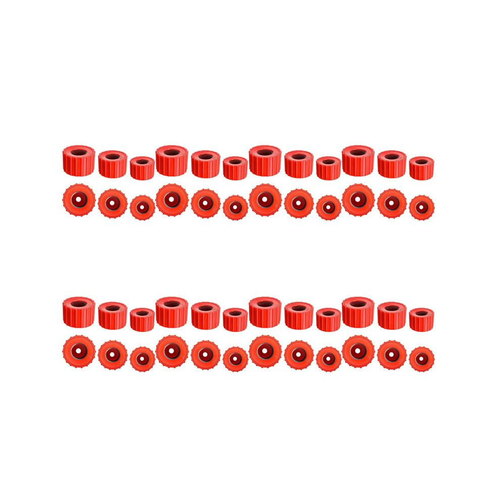 60 Pieces Copper Pipe Cleaners, Handy Sized Plumber, Tube Cleaning Brush For Copper, Copper Pipe Cleaner (3 Sizes) 4711783498903