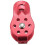 4 Pcs Rock Pulley Rope Tree Climbing Climber Arborist Fixed Pulley Red 3