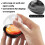 150 Pack Clear Plastic  Cupcake Container, Individual Packaging Treat Boxes with Dome Lids for  Muffin Macaron 2