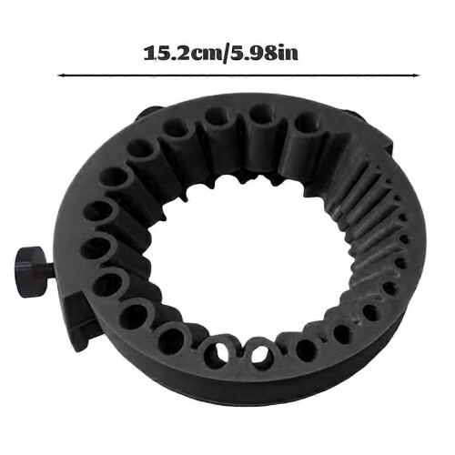 Drill Bit Sharpener Angle Grinder Attachment for 125mm Grinder, 2-13mm Drill Bit Sharpening Tool, Black 2