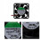 40mm PC Fan Compatible with Various Models DC 12V 2-Pin 2.9W for Computer Case Cooling 3