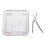 2pcs 8 Inch Air Fryer Rack Square Three Stackable Racks,Stainless Steel Multi-Layer Dehydrator Rack 5