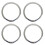 4X Kit de Bateria de 6 Polegadas, Anéis de Furo de Tambor, Acessórios para Ferramentas de Perfuração de Tambor 1