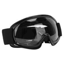 Kinder-Sturzsichere UV-Schmutzfahrergoggles für Outdoor-Radtouren & Rennen Schwarz