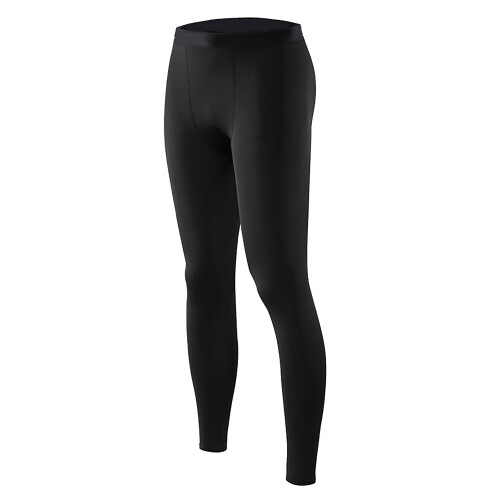 Men's Black Quick-Dry Elastic Compression Leggings M-XXL 2