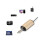 2X Wireless Microphone System,Wireless Microphone Set with Headset & Lavalier Lapel Mics Beltpack Transmitter Receiver 7