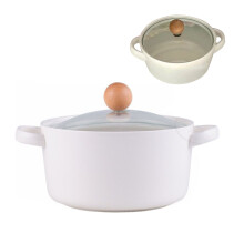 6in Ceramic Soup Bowl with Lid & Double Handles, Insulated for Noodles & Rice