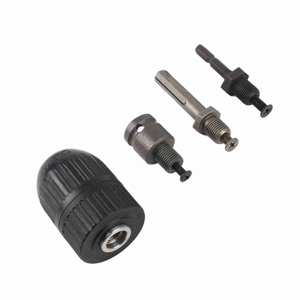 3 Jaw Keyless Chuck 2-13Mm Square To Hex 7444352374304