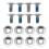 Snowboard Binding Screw Set Include 8 Pieces Snowboard Mounting Screws and 8 Pieces Snowboarding Screw Washers 1