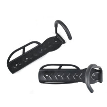 Wall Mount Steel Bike Rack with Expansion Screw for Mountain & Road Bikes Black